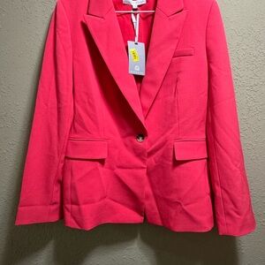 Preston & York Pink Blazer Structured Modern Fit